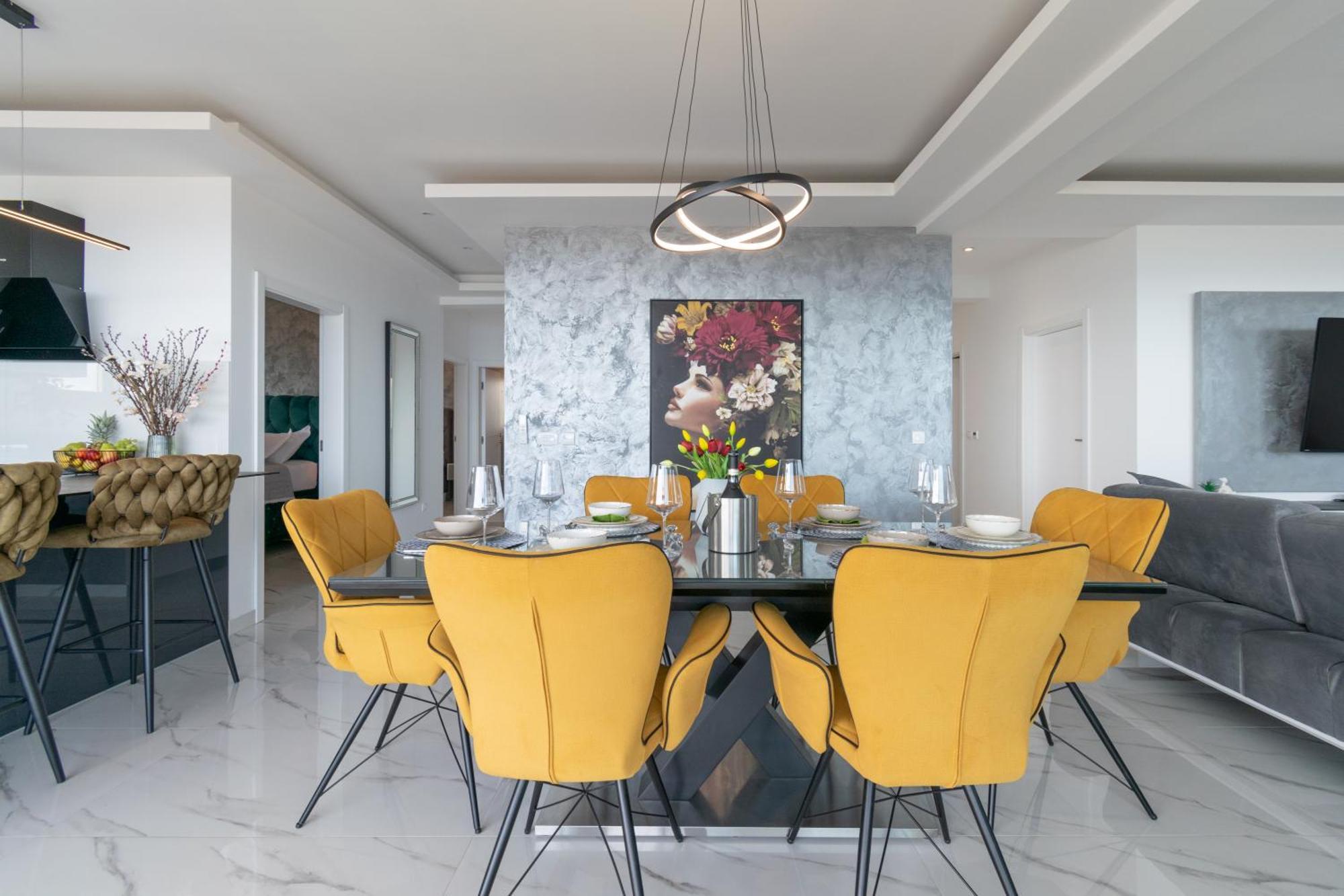Lux Penthouse Panoramic View With Jacuzzi Apartment Makarska Exterior photo